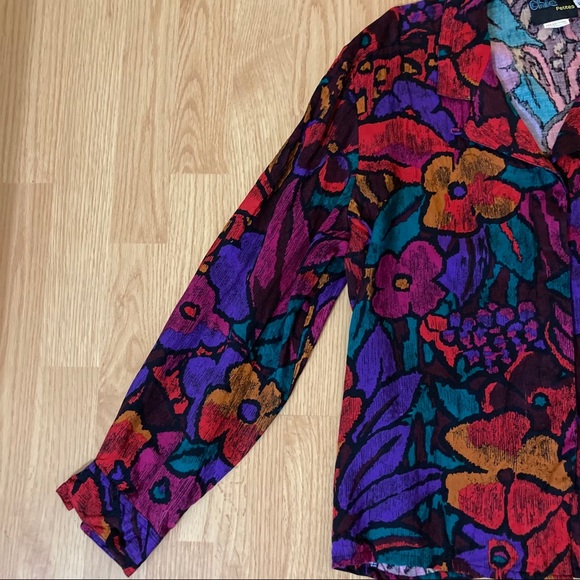 Chie petite colourful button down shirt - Picture 2 of 5